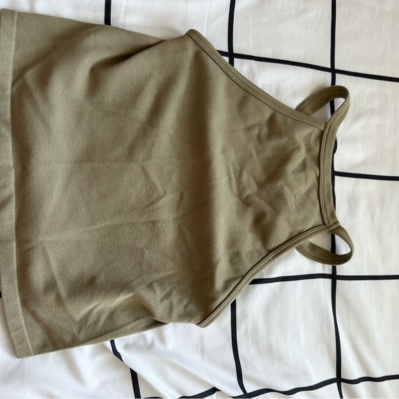 Free people green cropped tank top - Picture 2 of 2